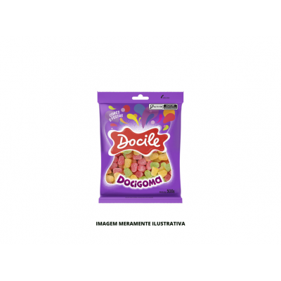 BALA - DOCILE - 500g GOMA MINI SINO SORTIDO